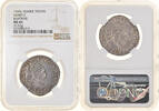 France Teston Coin, Henri II, Bayonne, NGC, MS(64), Silver -