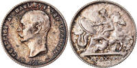 Greece Drachma Coin, George I, Silver, KM:60 -