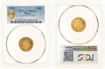 France 50 Centimes Coin, Chambre de commerce, Paris, PCGS, MS64 -