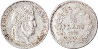 France 1/4 Franc Coin, Louis-Philippe, Paris, Silver -