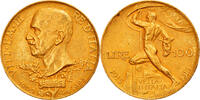 Italy 100 Lire Vittorio Emanuele III, Rome, Gold, PCGS, KM:66 -