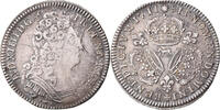 France 1/4 Ecu aux 3 couronnes Louis XIV, Pau, Silver -