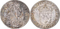 France 1/4 Ecu au buste juvénile Louis XIV, Paris, Silver -