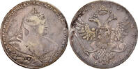 Russia Rouble Coin, Anna, St. Petersburg, Silver, KM:198 -