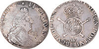 France 1/2 Écu de Flandre aux insignes Louis XIV, Lille, reformed -