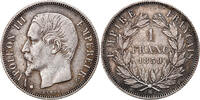 France Franc Coin, Napoleon III, Napoléon III, Strasbourg -