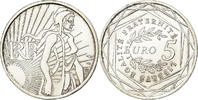 France 5 Euro Silver, Gadoury:EU287 -