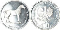 Poland 100 Zlotych Coin, Warsaw, Proof, Silver, KM:126 -