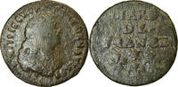 France Liard CoinFrance, Louis XIV, Liard de France au buste âgé,1699 Aix,KM 284.21 -