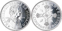 Monaco 50 Francs Coin, ESSAI, Silver, KM:E66, Gadoury:MC162 -