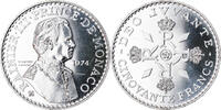 Monaco 50 Francs Coin, ESSAI, Silver, KM:E66, Gadoury:MC162 -