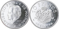 Monaco 10 Francs Coin, ESSAI, Silver, KM:E64, Gadoury:MC156 -