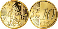 France 10 Euro Cent Paris, Proof, Brass, Gadoury:4b., KM:1410 -
