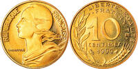 France 10 Centimes Coin, Marianne, Paris, Proof -
