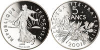 France 5 Francs Coin, Paris, Proof, Nickel Clad -