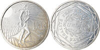 France 15 Euro Semeuse, Silver, Gadoury:EU288, KM:1535 -