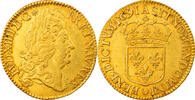 France Double louis d'or à l'écu Louis XIV, Paris, Gold -