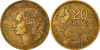 France 20 Francs Coin, Guiraud, Beaumont - Le Roger -