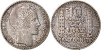 France 10 Francs Coin, Turin, Paris, Silver, KM:878 -