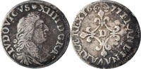 France 4 Sols des Traitants Coin, Louis XIV, Vimy-en-Lyonnais, Rare -