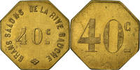 France 40 Centimes Coin, Grands Salons de la Rive Gauche, Paris -