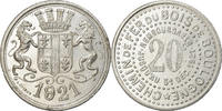 France 20 Centimes Coin, Chemin de Fer du Bois de Boulogne, Paris -