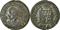 Follis Coin, Constantius II, Nicomedia, Bronze -