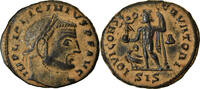 Follis Coin, Licinius I, Siscia, Bronze, RIC:8 -