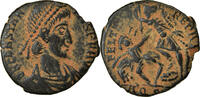 Nummus Coin, Constantius II, Aquileia, Bronze -