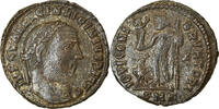Follis Coin, Licinius I, Kyzikos, Bronze, RIC:4. -