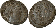 Follis Coin, Constantine I, Kyzikos, Bronze, RIC:3. -