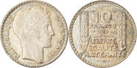 France 10 Francs Coin, Turin, Paris, Silver, KM:878 -