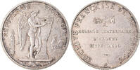 France 10 Francs Coin, Paris, Essai d'alliage quaternaire, Silver -