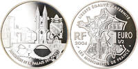 France 1-1/2 Euro Avignon, Paris, Proof, Silver, KM:1364 -