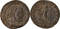 Follis Coin, Constantine I, Thessalonica, Bronze, RIC:61b -