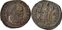 Follis Coin, Licinius I, Kyzikos, Bronze, RIC:4. -
