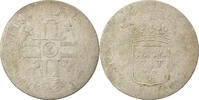 France Quinzain aux 8 L Coin, Louis XIV, Lille, Rare, Billon -