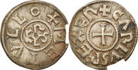France Denarius Coin, Charles le Chauve, Melle, Silver -