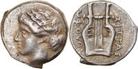 Drachm Coin, Ionia, Kolophon, Silver -