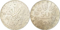 Austria 50 Schilling Coin, Silver, KM:2919 -