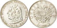 Austria 2 Schilling Coin, Silver, KM:2858 -
