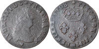 France 4 Deniers Coin, Louis XIV, Quatre deniers de Strasbourg -