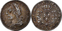 France 1/10 Ecu à la vieille tête Louis XV, Paris, Silver -