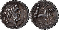 Denarius Serratus Antonia, Rome, Silver, Crawford:364/1c -