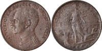 Italy Centesimo Coin, Vittorio Emanuele III, Rome, Bronze -