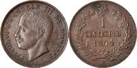 Italy Centesimo Coin, Vittorio Emanuele III, Rome, Bronze -