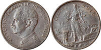 Italy Centesimo Coin, Vittorio Emanuele III, Rome, Bronze -