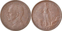 Italy Centesimo Coin, Vittorio Emanuele III, Rome, Bronze -