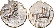 Stater Coin, Calabria, Tarentum, Silver -