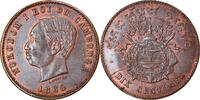 Cambodia 10 Centimes Coin, Bronze, KM:M3, Lecompte:23 -